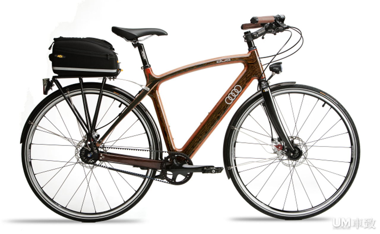 奥迪推出木质自行车