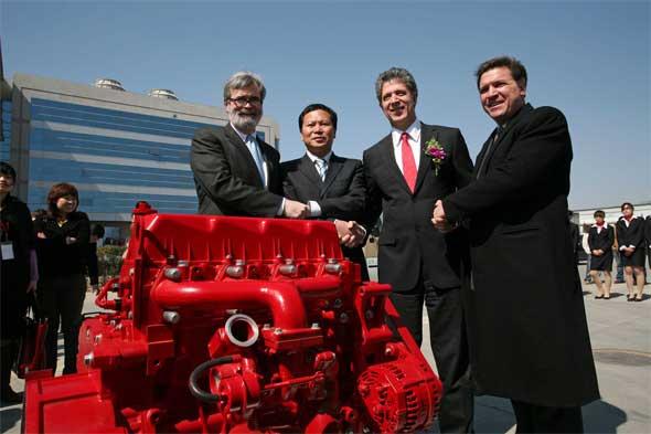 福田康明斯发动机合资公司成立 生产两款发动机