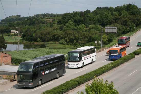安凯客车西部巡展已安全穿越陕西、宁夏(图)