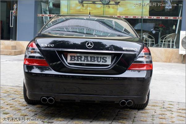 日耳曼重装黑骑 BRABUS奔驰S500静态评测