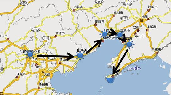 经典自驾游线路:北京到大连自驾路书(图)