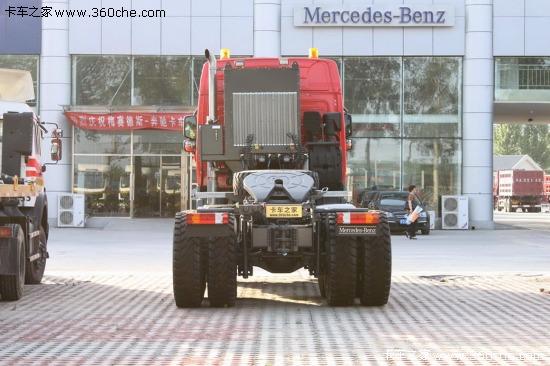 真的猛士! 奔驰610马力大件运输车图秀