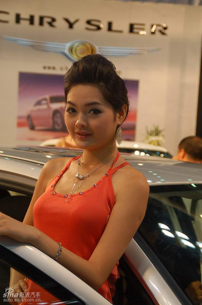 2008重庆车展模特