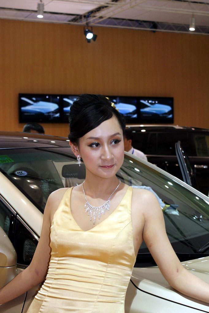 2009重庆车展美女模特