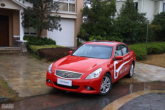 英菲尼迪G25外觀實拍圖