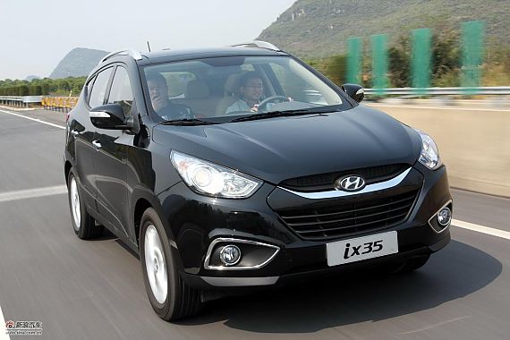 北京現代ix35試駕圖