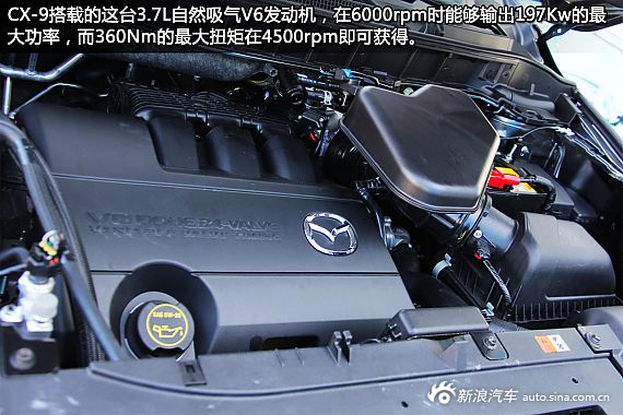 新浪汽車試車圖解馬自達CX-9