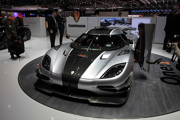 2014日内瓦车展 科尼塞克Agera One:1