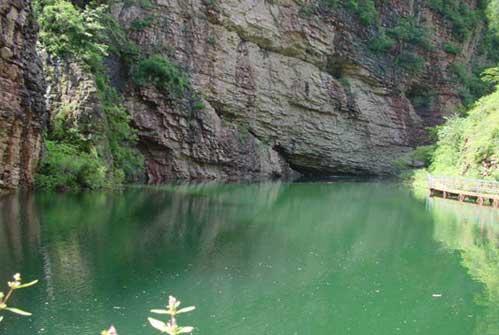 北京平谷湖洞水风景区(图)