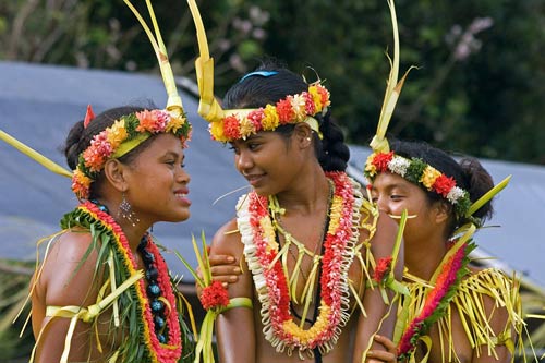 Hula swaying island style