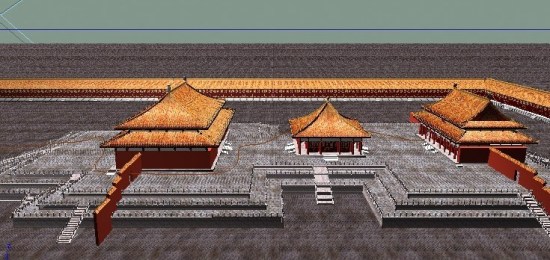 三大殿模型 三大殿模型