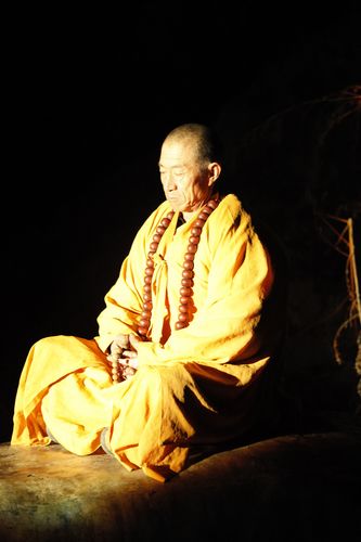 从始至终纹丝不动的大师