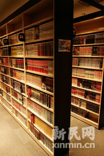 The lounge animation angle, is a small library. Photo by Li Tianyang