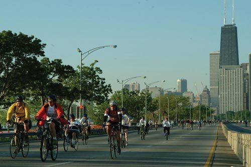 Sina travel picture: Chicago advocate of green healthy life