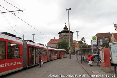 Train station square