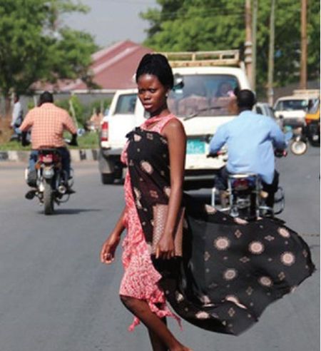 Juba town only near the presidential palace to see the asphalt road