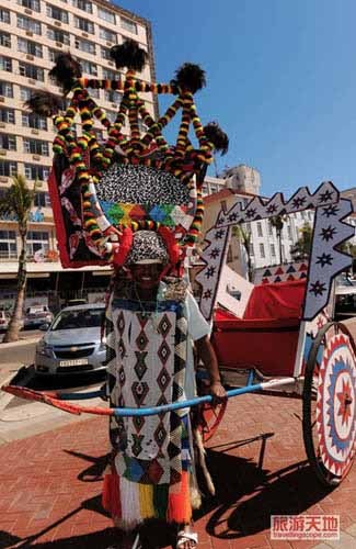 The rickshaw Durban characteristics