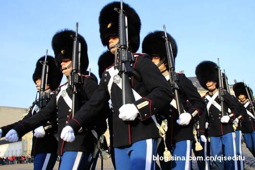 The changing of the guard ceremony