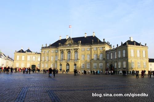 The Danish Royal Palace Square