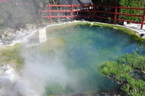 Beginning in Beppu hot spring