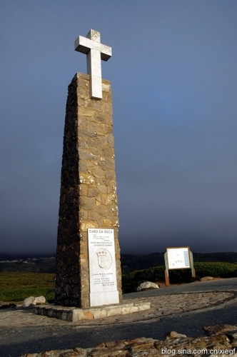 Sina travel picture: the Cape Roca sign Photography: cold cloud Muxue