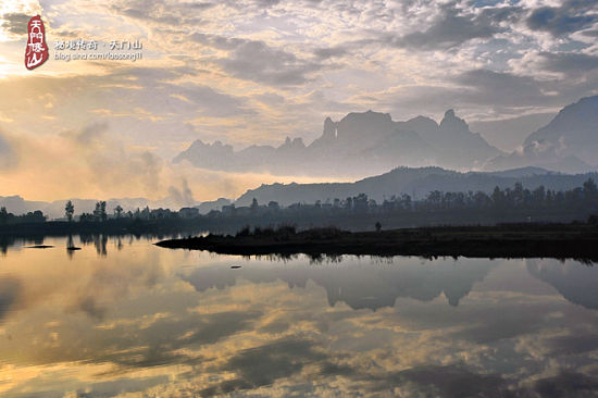 新浪旅游配图：夕阳下的美景 摄影：独臂老宋