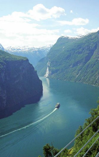 挪威四季绚丽风景