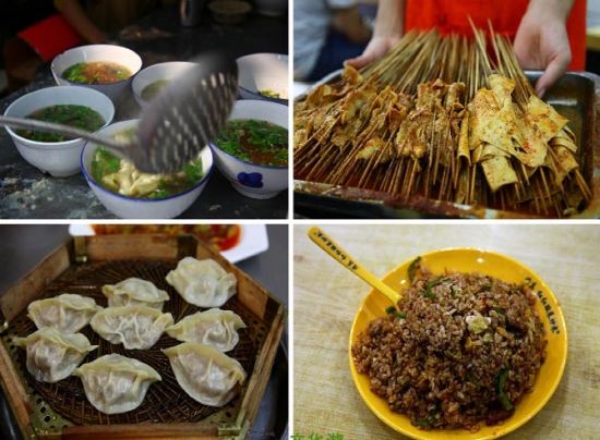 Delicious snacks in Xi'an