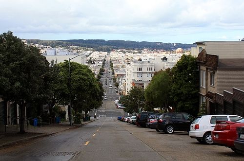 San Francisco is built on the high and the low hill