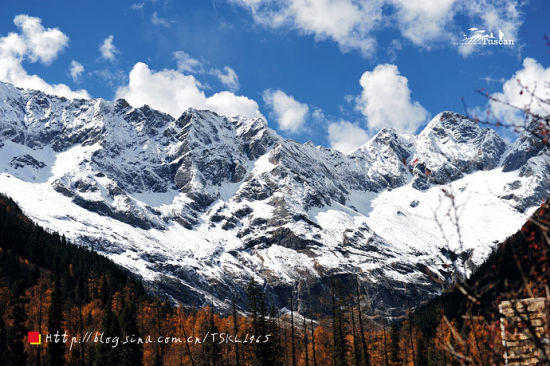 In looking at the mountains