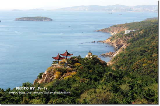 The coastal city of Dalian 