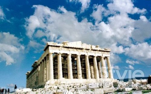 The Parthenon Temple, elegant and dignified