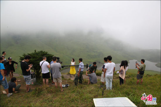 好声音金池应邀在家乡福鼎嵛山岛拍摄MV