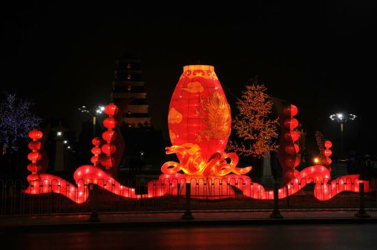 美麗的夜景