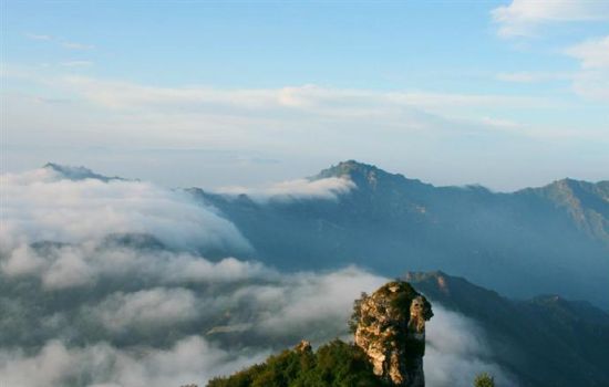 道教仙境 如梦如幻的白石山