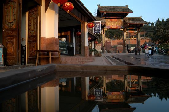 洛带古镇位于成都龙泉驿图片