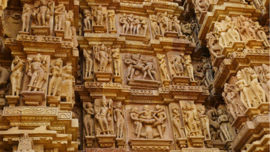 印度奇特旅游地点 男欢女爱克久拉霍性庙群