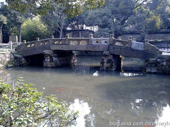 锡城最古老的石桥惠山寺前金莲桥