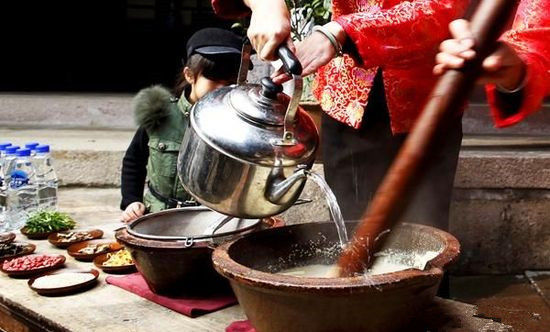 福建泰宁喝擂茶打哈哈来来往往结亲家