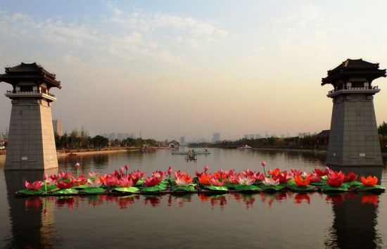 春游亲子游推荐 西安汉城湖公园