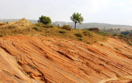 组图:陕西靖边波浪谷+时光流动的指纹