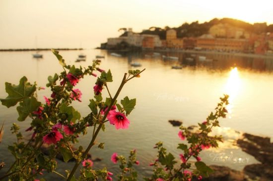 @sofia：意大利·從寂靜灣到童話灣：寂靜灣的海灘、夕陽