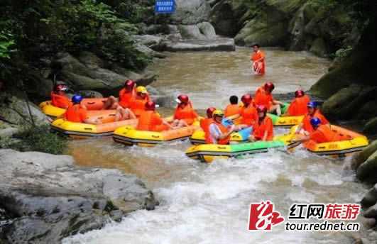 夏季漂流地之通道龙底生态漂流