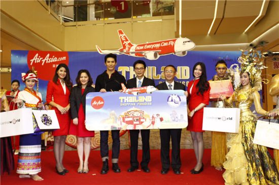 亚洲航空携手泰国旅游局推出 泰国购物天堂 主