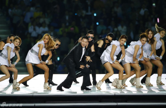 直击仁川亚运会开幕式现场 韩国体育观光成为