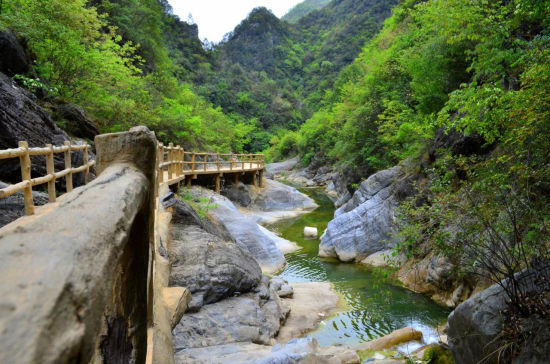 陕西山阳天蓬山寨景区9月29日开放