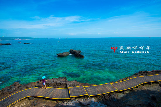 涠洲火山岛 一半海水一半火焰