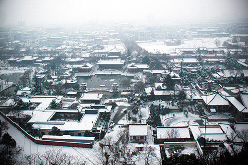 盘点西安周边最美雪景 骊山