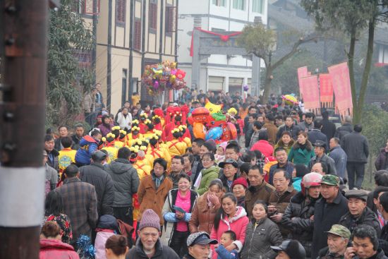 巴南丰盛古镇开街了 重庆又添古镇新去处