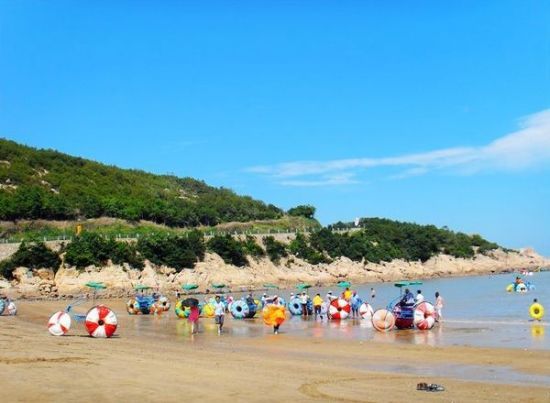 游松兰山 漫步金沙碧浪 体验临海"秋名山"之字型弯道 松兰山